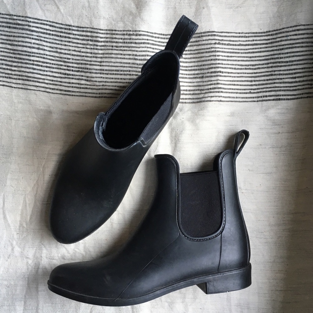 J. Crew Matte Chelsea Rain Boots